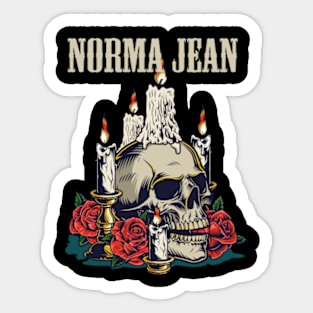 NORMA JEAN VTG Sticker